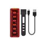 Rechargeable Waterproof Safety Warning Bicycle Light – 9 LED Compact Cycling Gear South Africa