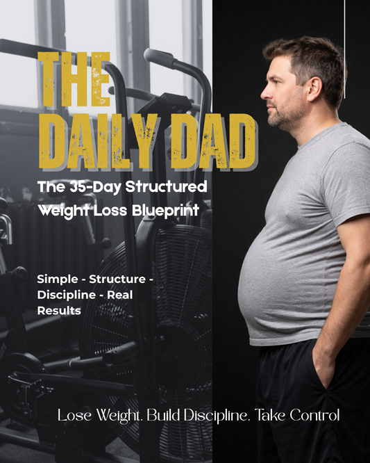 Daily Dad 35‑Day Structured Weight Loss Blueprint (Digital eBook)
